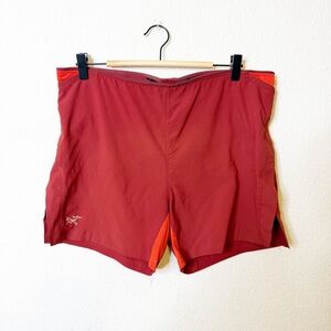 Arc'teryx Red Athletic Shorts